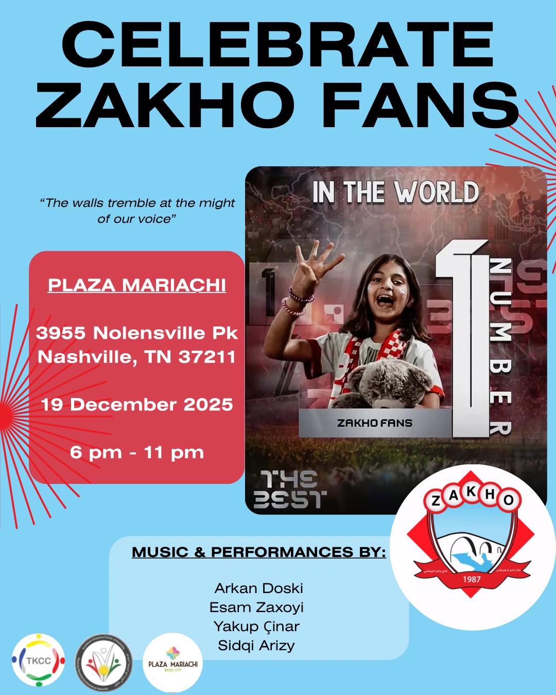Celebrate Zakho fans event
